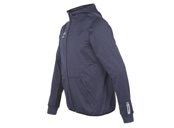 UMBRO Core Tech Hood Zip J19 Blåmel. 140 Luvtröja med hel dragkedja junior 